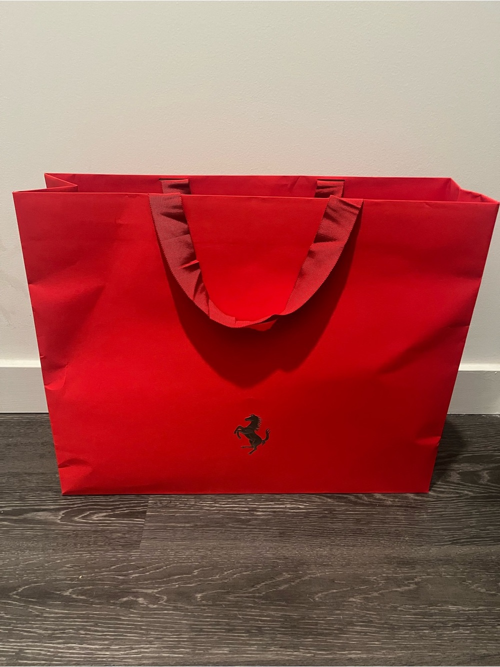 Authentic X-Large Ferrari Gift Bag